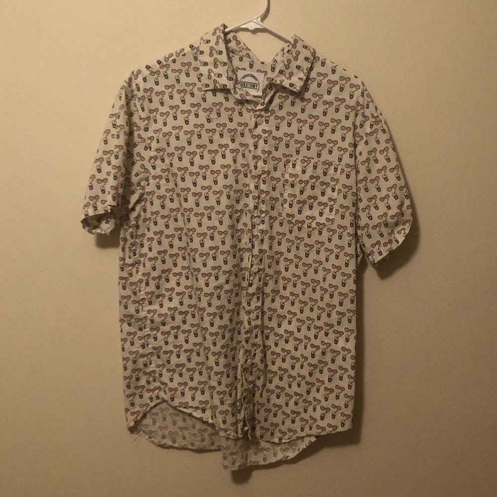XL Button Up 4th of July Shirt